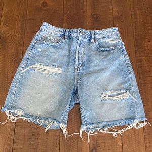 90’s Style Garage Jean Shorts